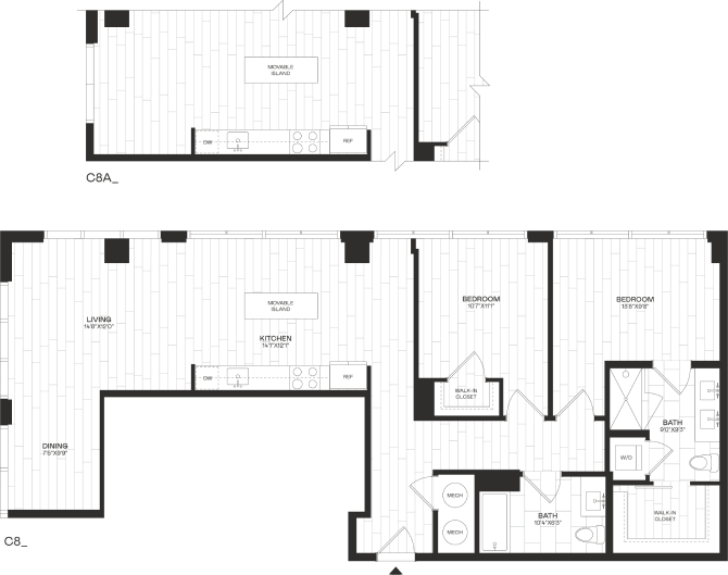 Floor Plan Image of Apartment Apt 