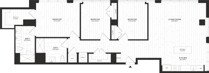 Floor Plan Image of Apartment Apt 