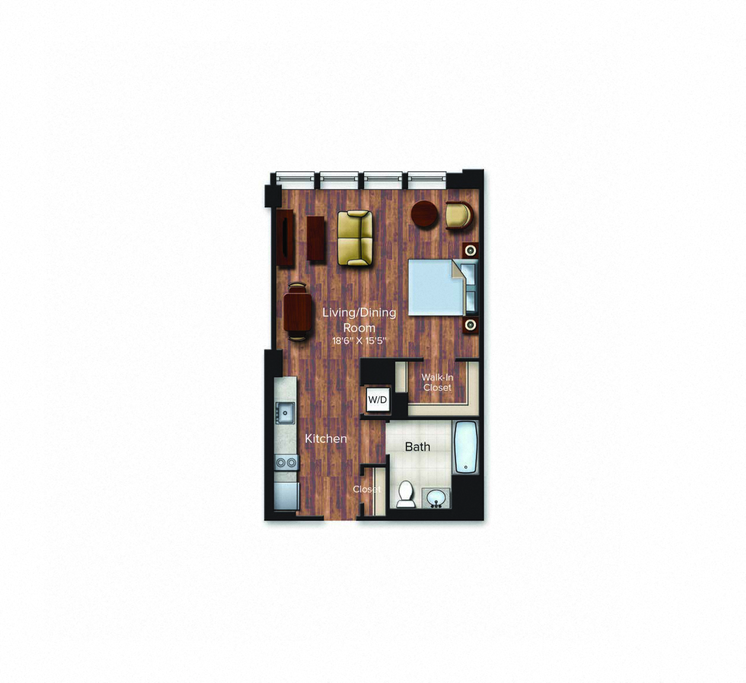 Floor Plan Image of Apartment Apt 0410