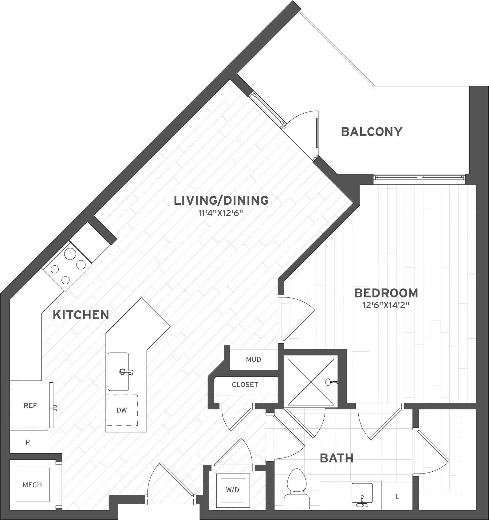 Floor Plan Image of Apartment Apt 05-0382
