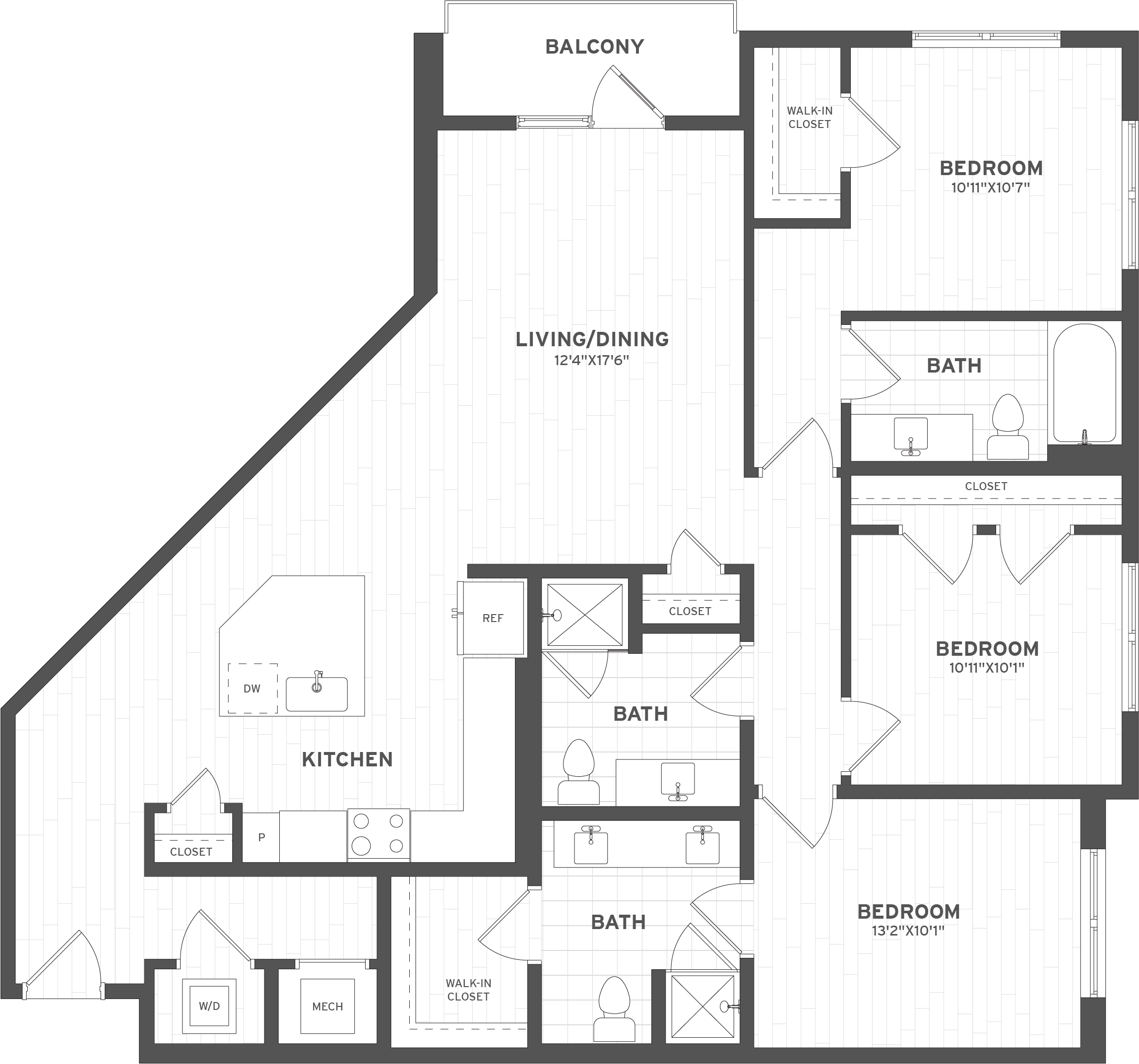 Floor Plan Image of Apartment Apt 05-0461