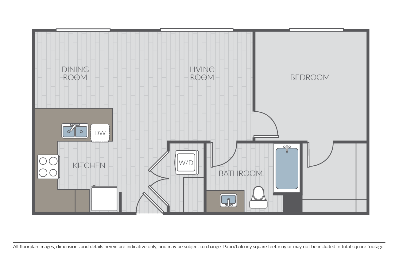 Plan 1B floor plan