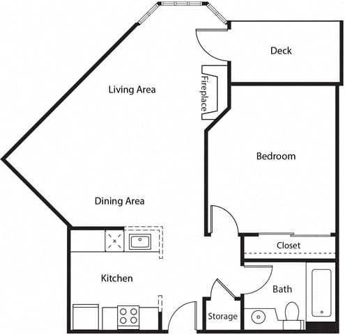 1 Bed |   "apartment"