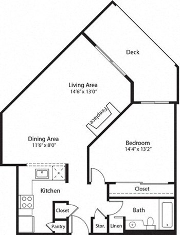 1L floor plan