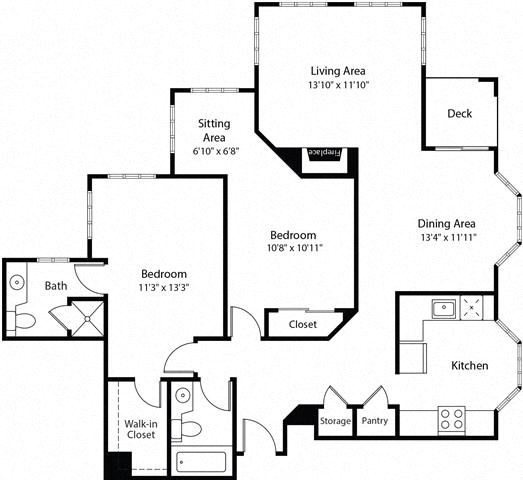 2 Beds |   "apartment"
