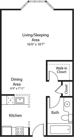 Studio |   "apartment"