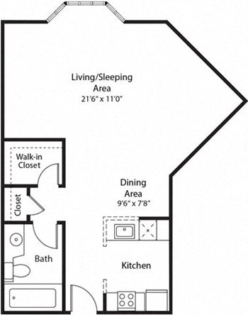 0E floor plan