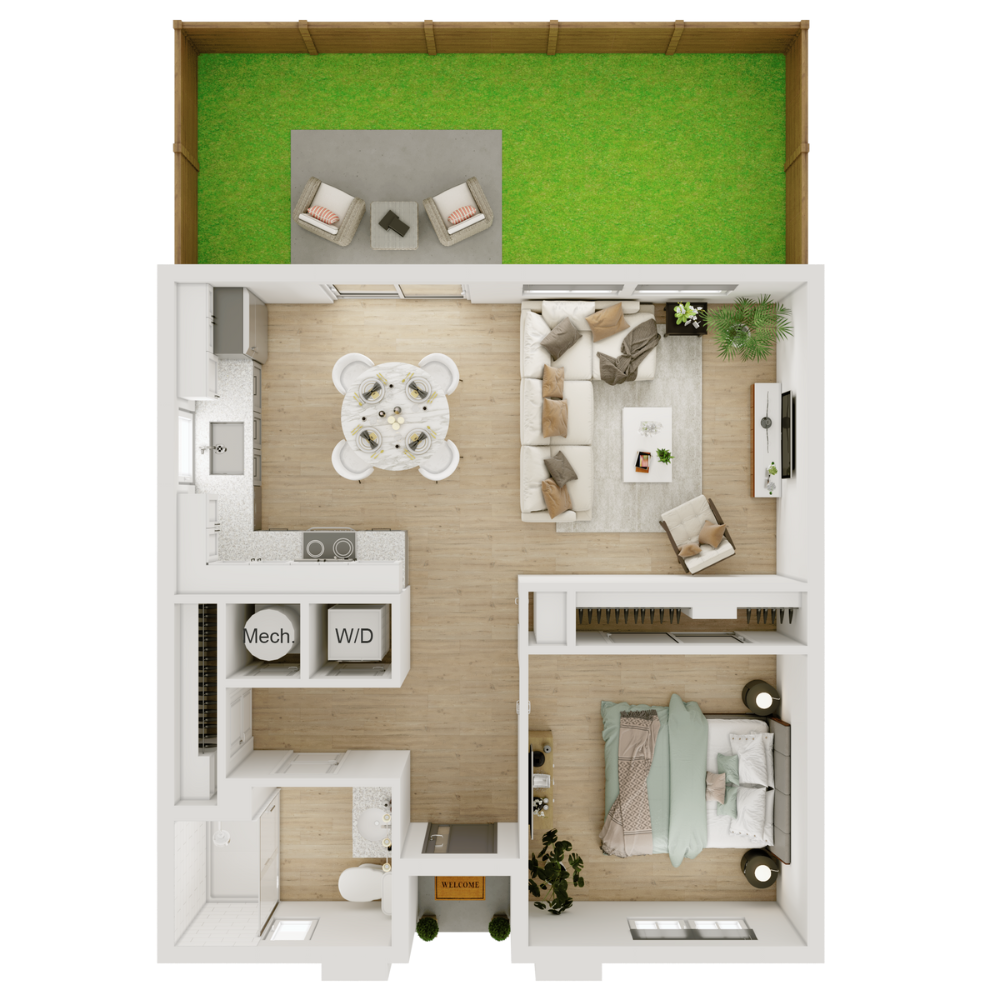 A1 floor plan