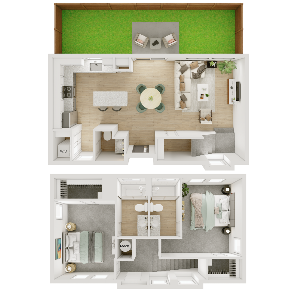 B2 floor plan