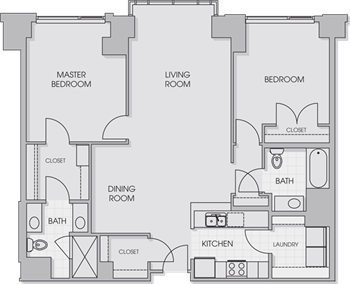 2B floor plan