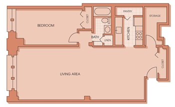 1Q floor plan