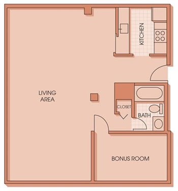 0B floor plan