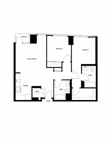 Floor plan layout diagram for 2F Renovation 2
