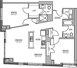 2D floor plan