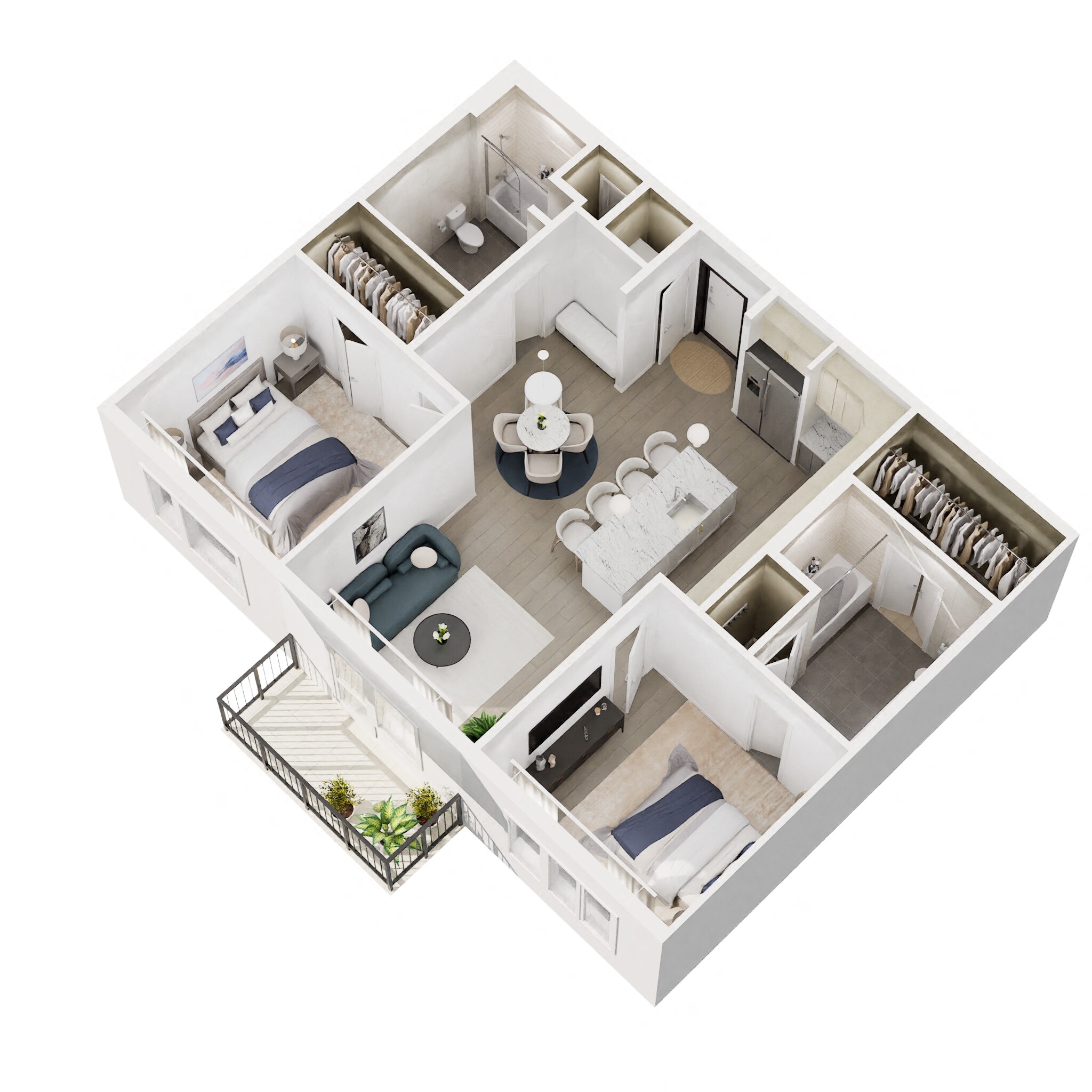 B1b floor plan