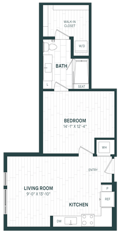 Floor Plan Image of Apartment Apt 231