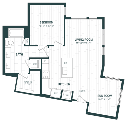 Floor Plan Image of Apartment Apt 