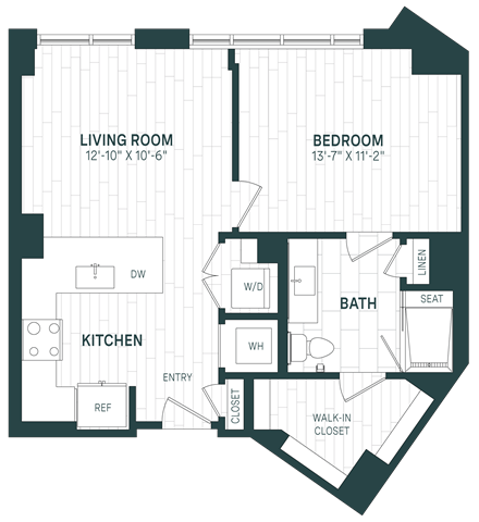 Floor Plan Image of Apartment Apt 