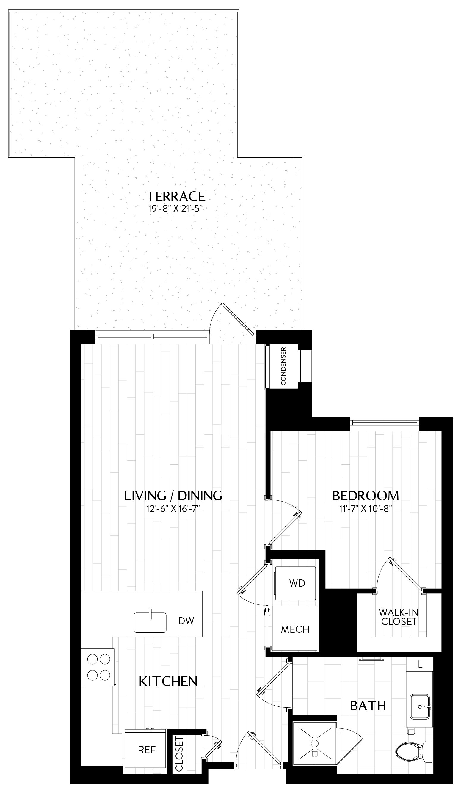 Floor Plan Image of Apartment Apt 0316