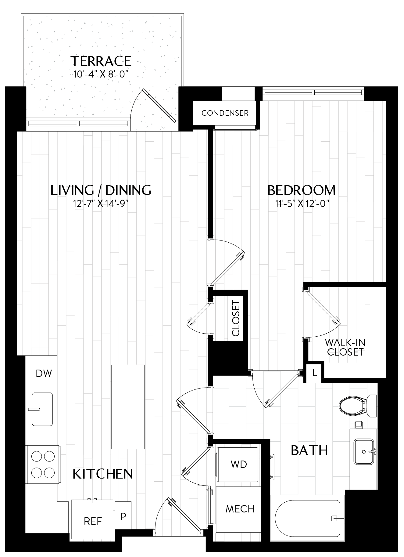 Floor Plan Image of Apartment Apt 0304