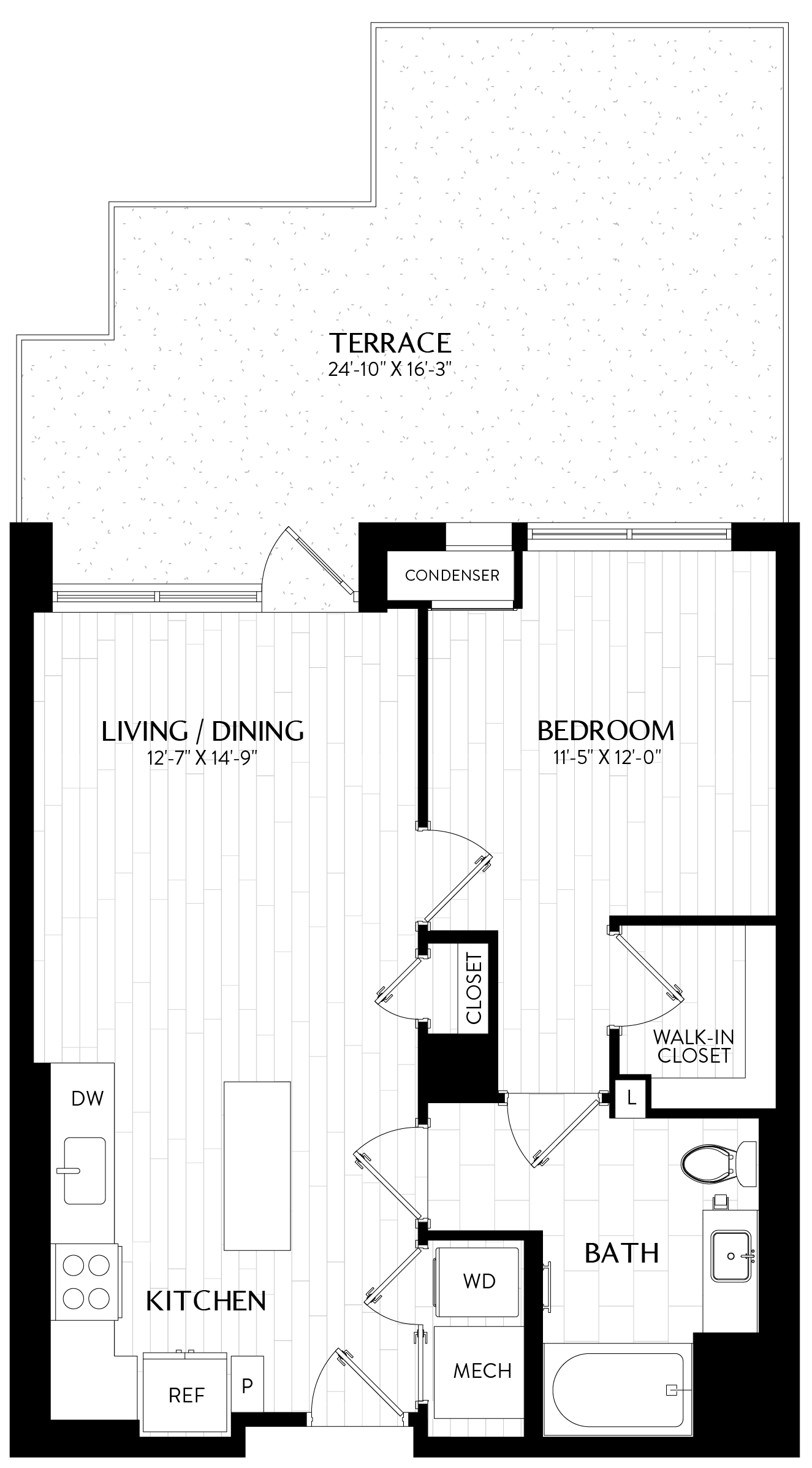 Floor Plan Image of Apartment Apt 0310