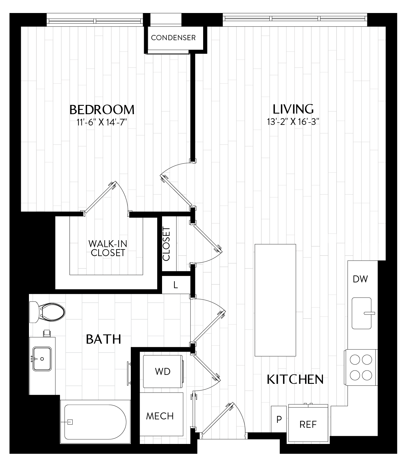 Floor Plan Image of Apartment Apt 0512