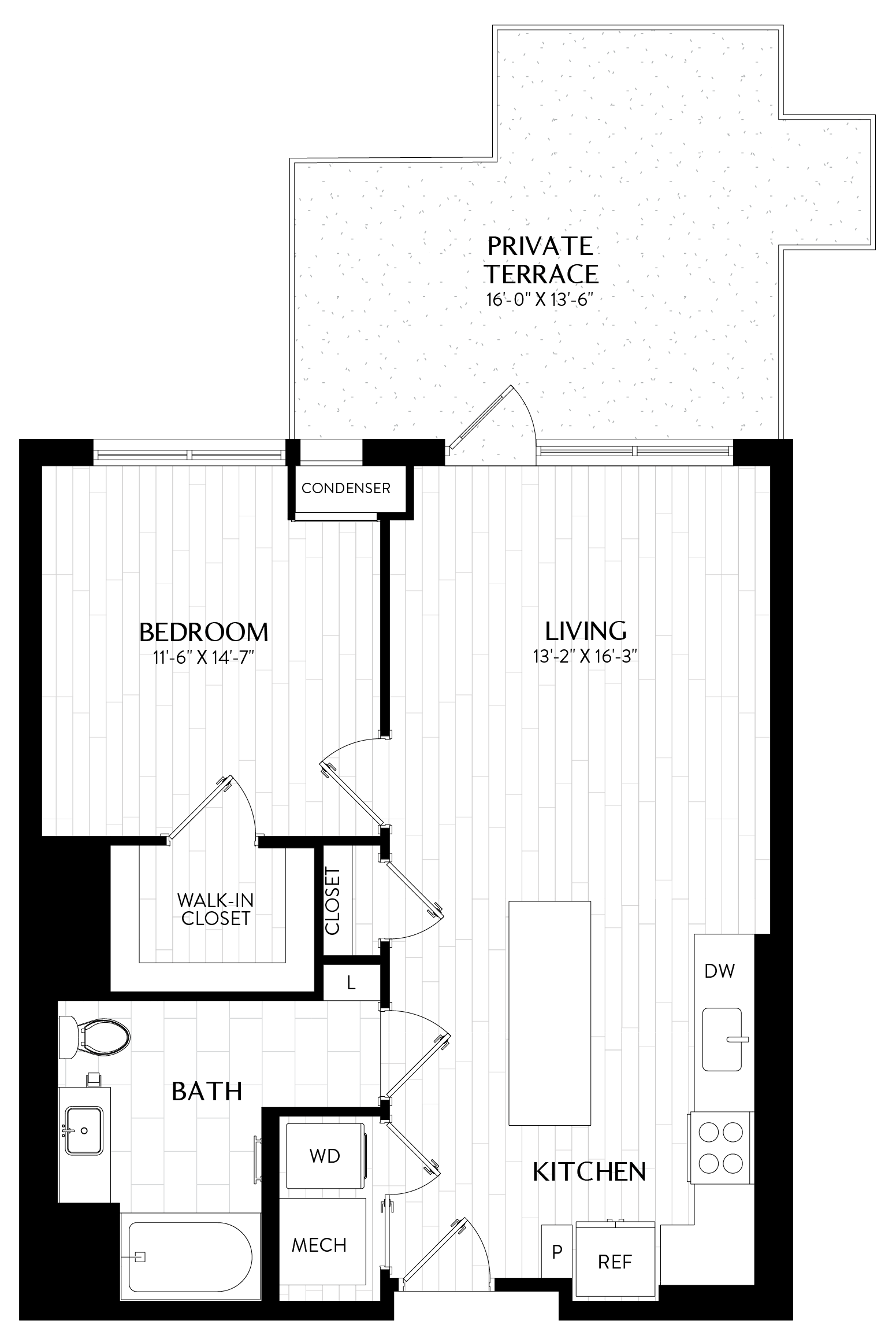 Floor Plan Image of Apartment Apt 0312