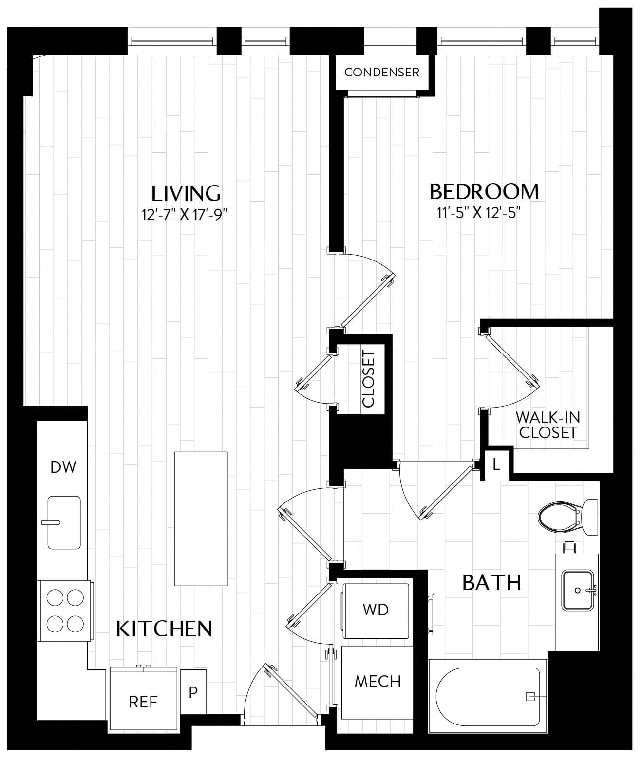 Floor Plan Image of Apartment Apt 0132