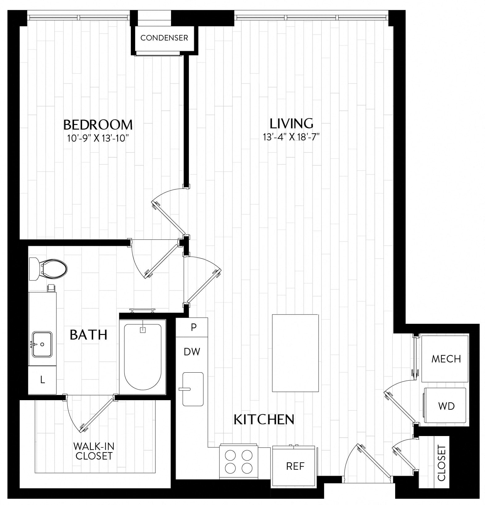 Floor Plan Image of Apartment Apt 0131