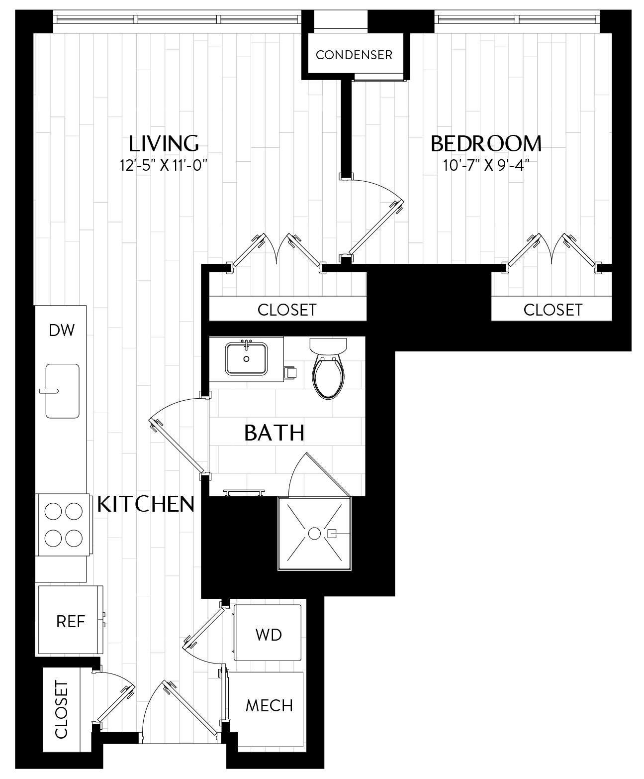 Floor Plan Image of Apartment Apt 0405