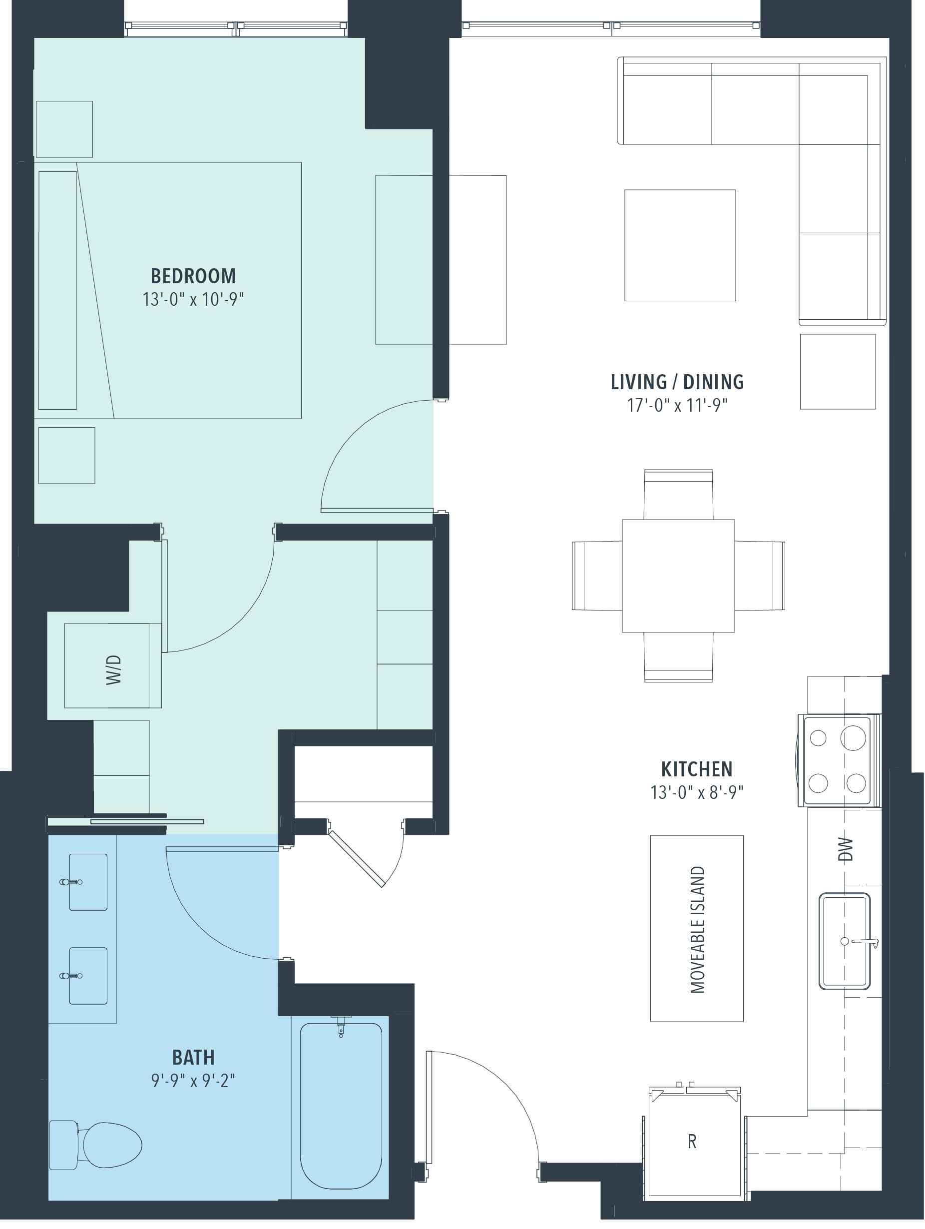 Floor Plan Image of Apartment Apt 0516