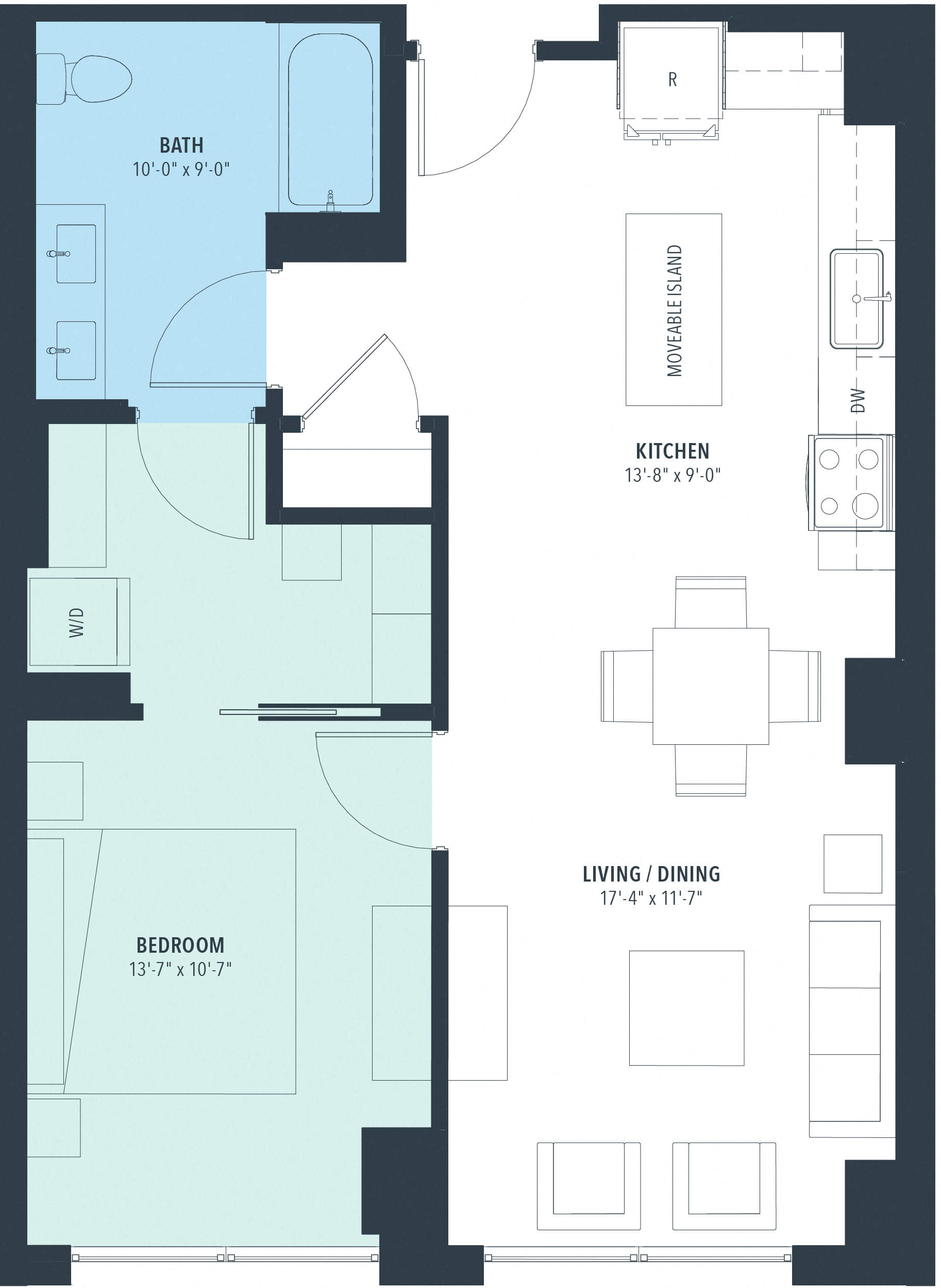 Floor Plan Image of Apartment Apt 0508