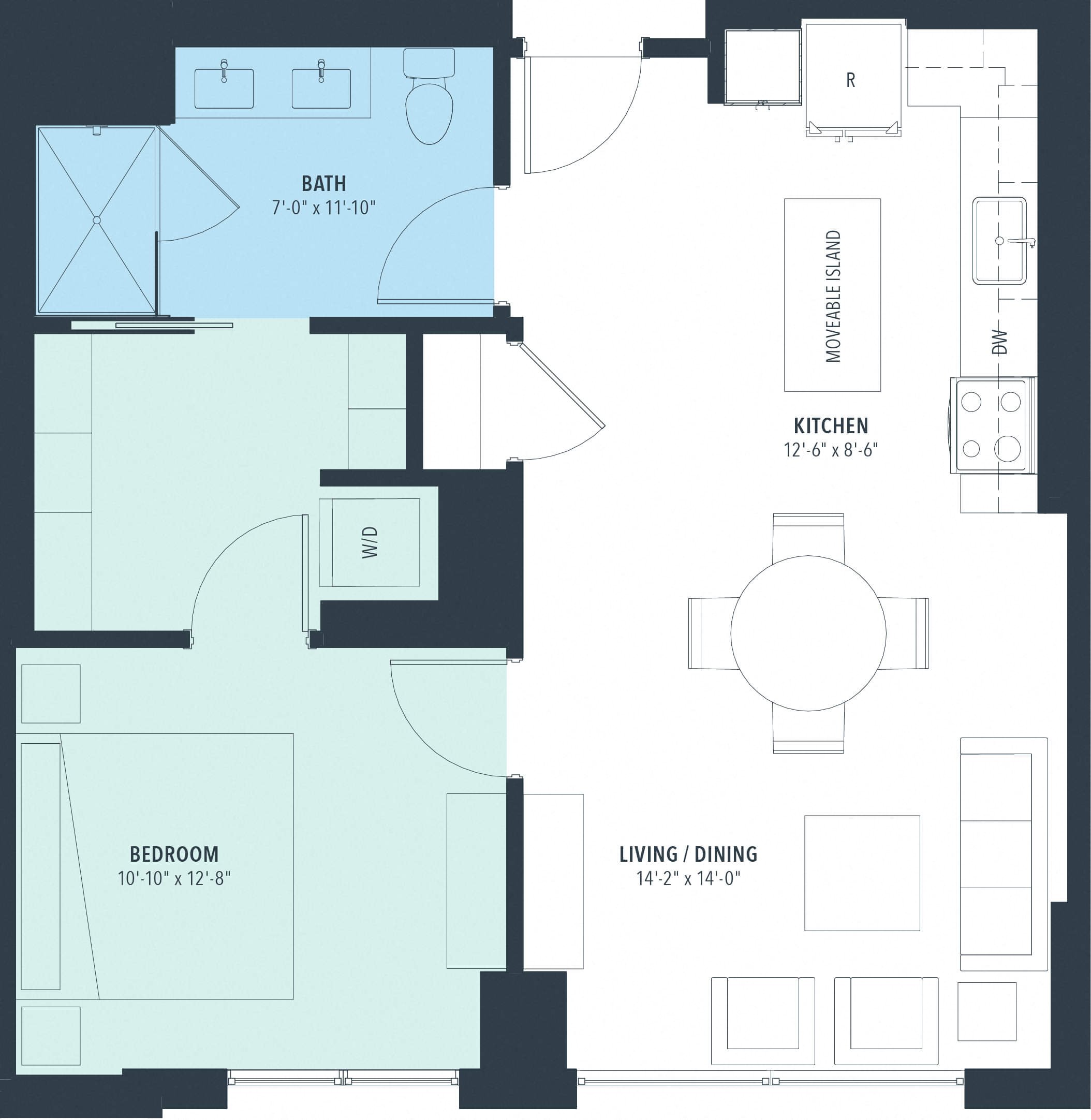 Floor Plan Image of Apartment Apt 0415