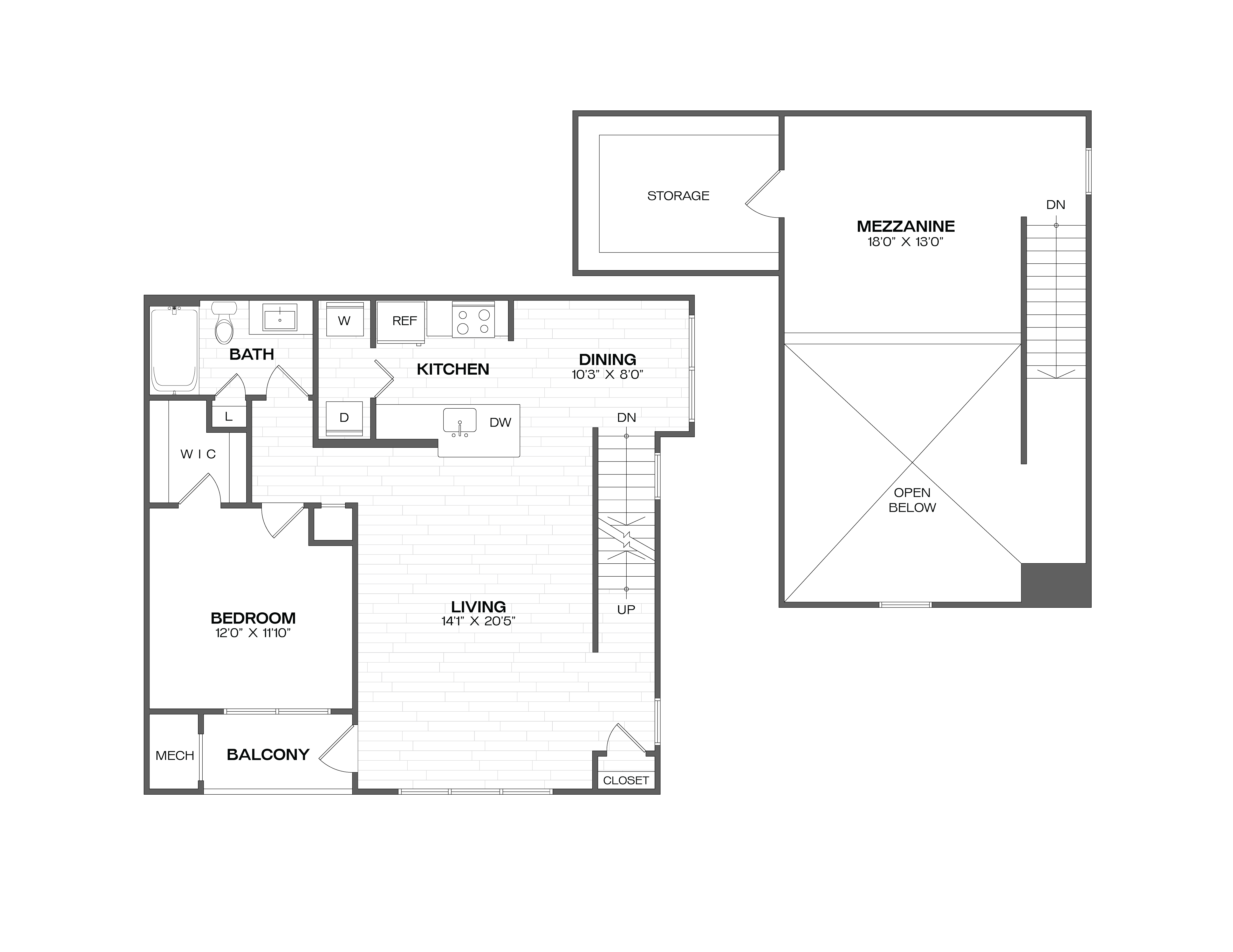 Floor Plan Image of Apartment Apt 1523