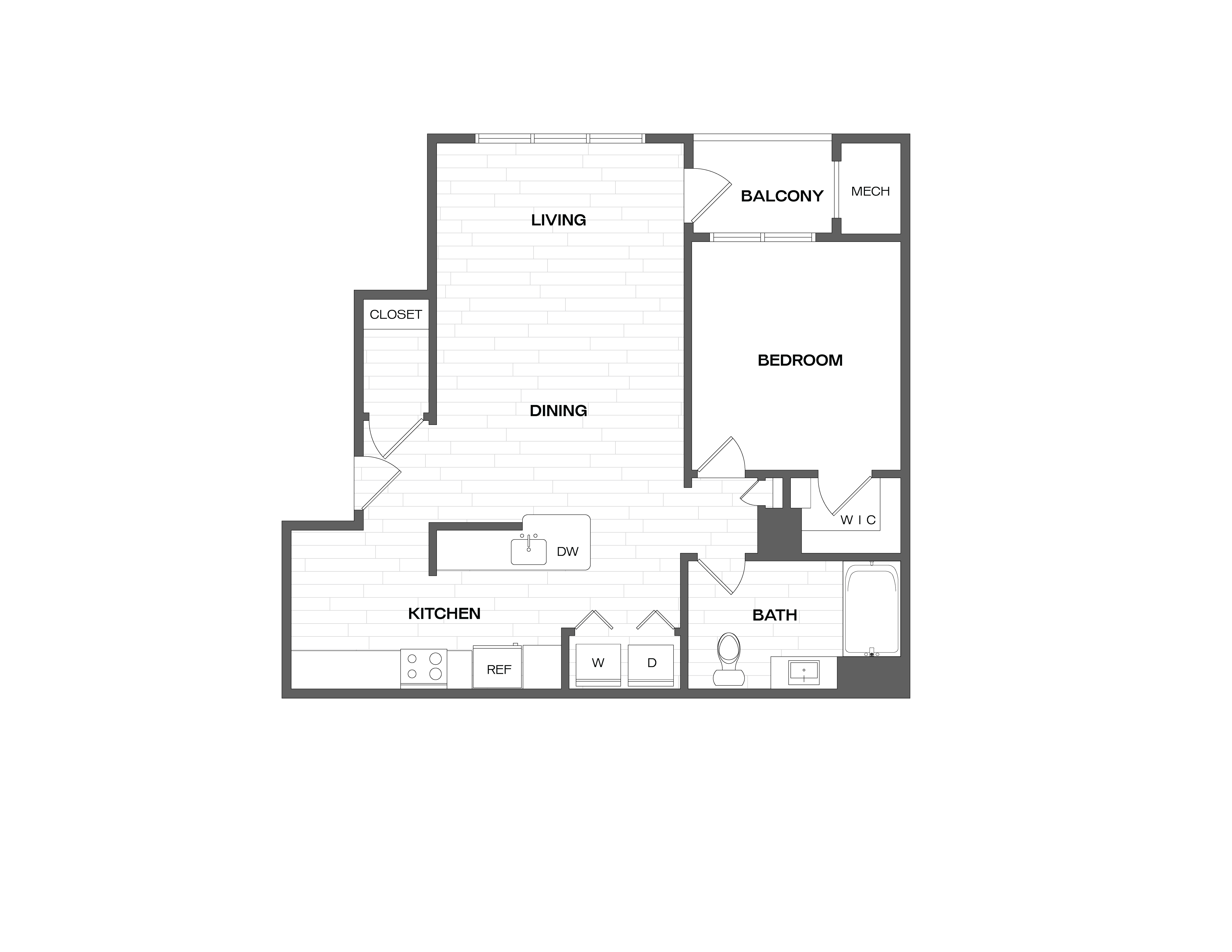 Floor Plan Image of Apartment Apt 1513