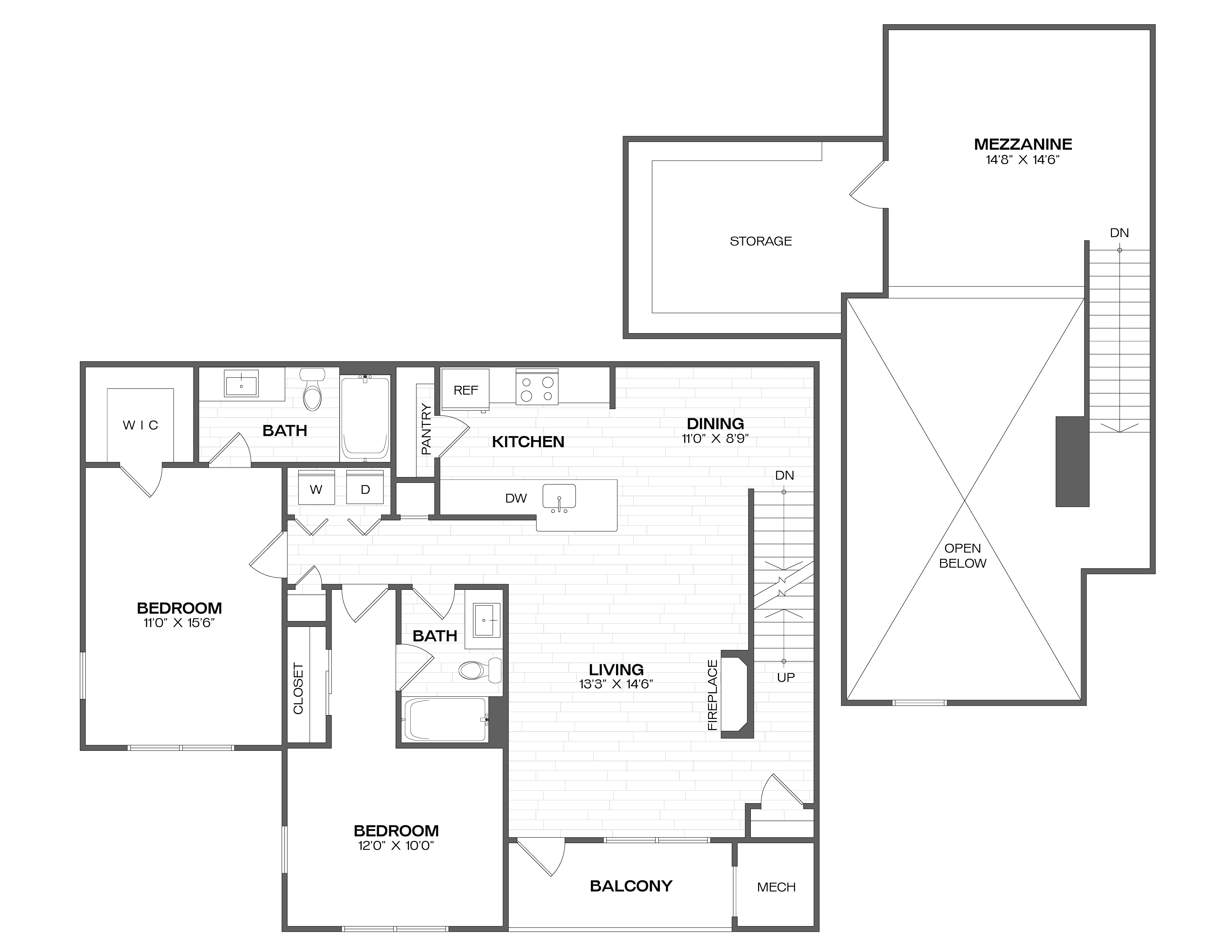 Floor Plan Image of Apartment Apt 2121