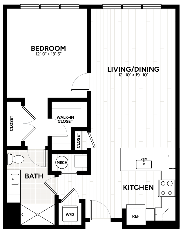 Floor Plan Image of Apartment Apt 2414