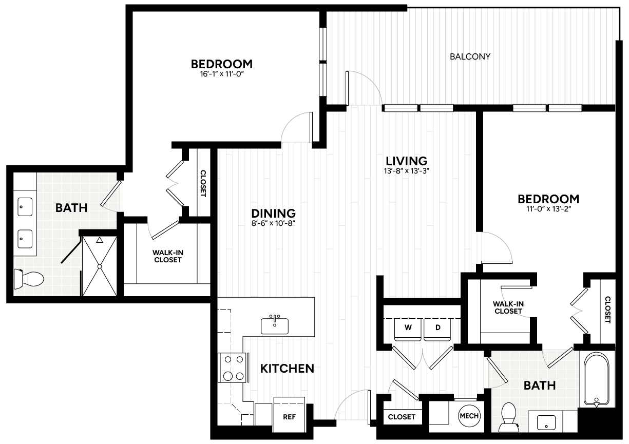 Floor Plan Image of Apartment Apt 2412