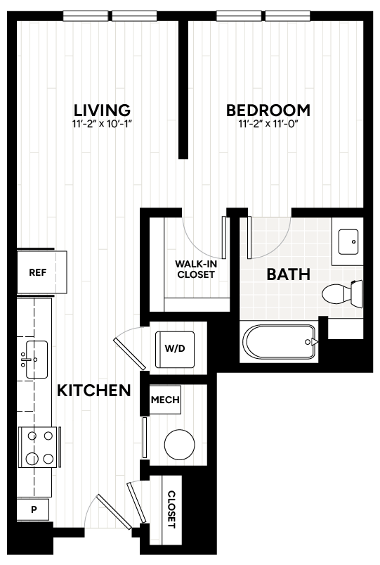 Floor Plan Image of Apartment Apt 1431