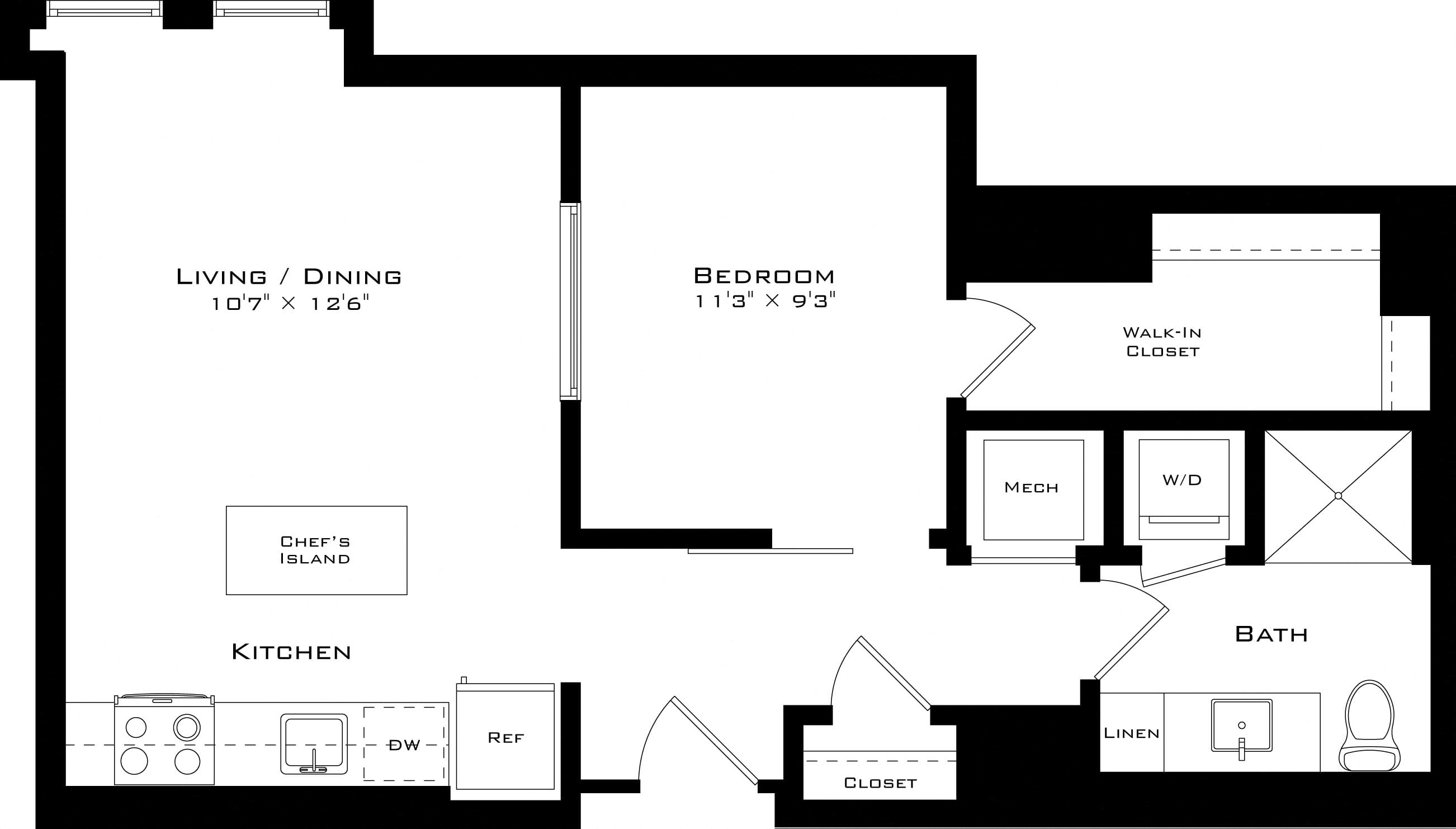 Floor Plan Image of Apartment Apt 0229
