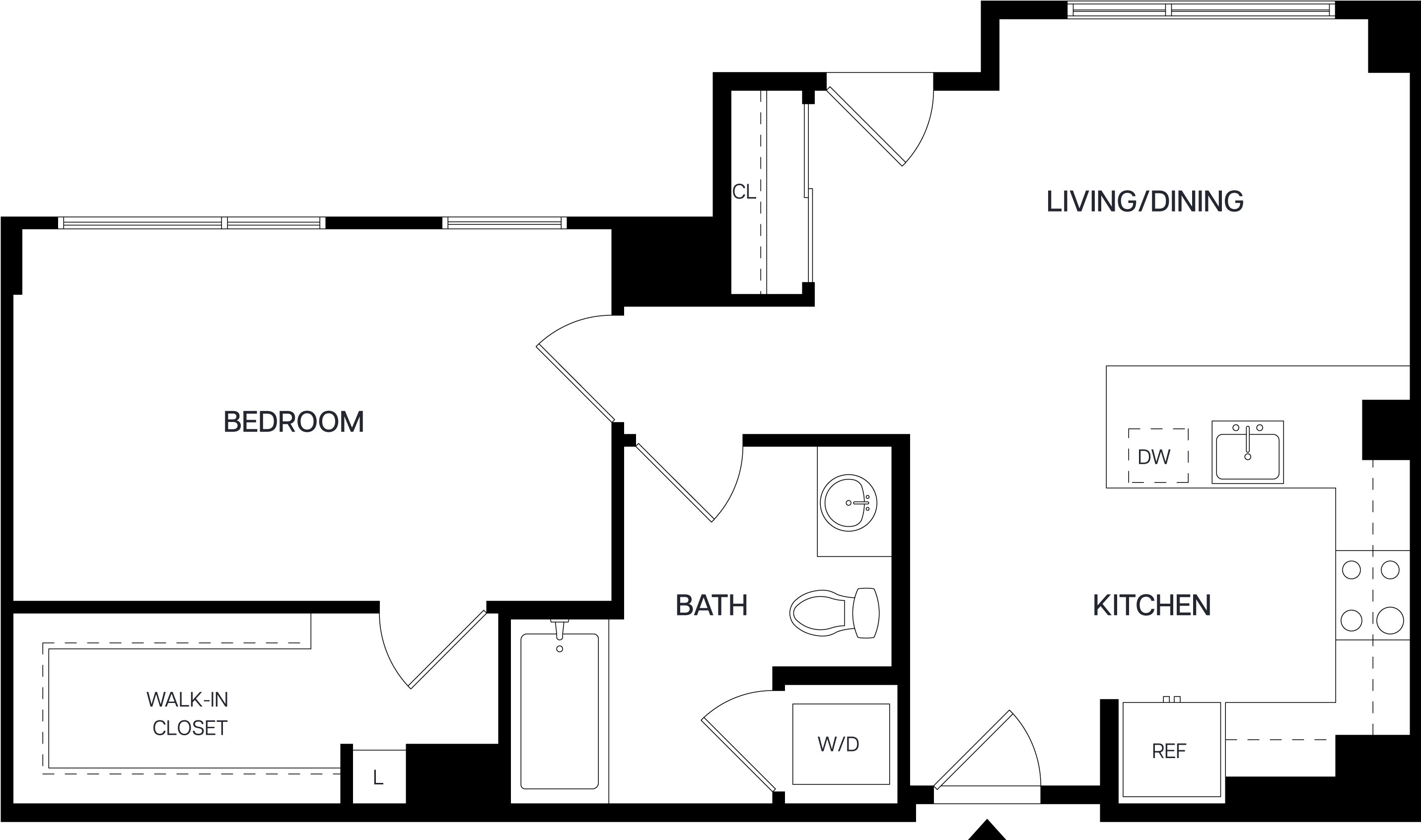 Floor Plan Image of Apartment Apt 204