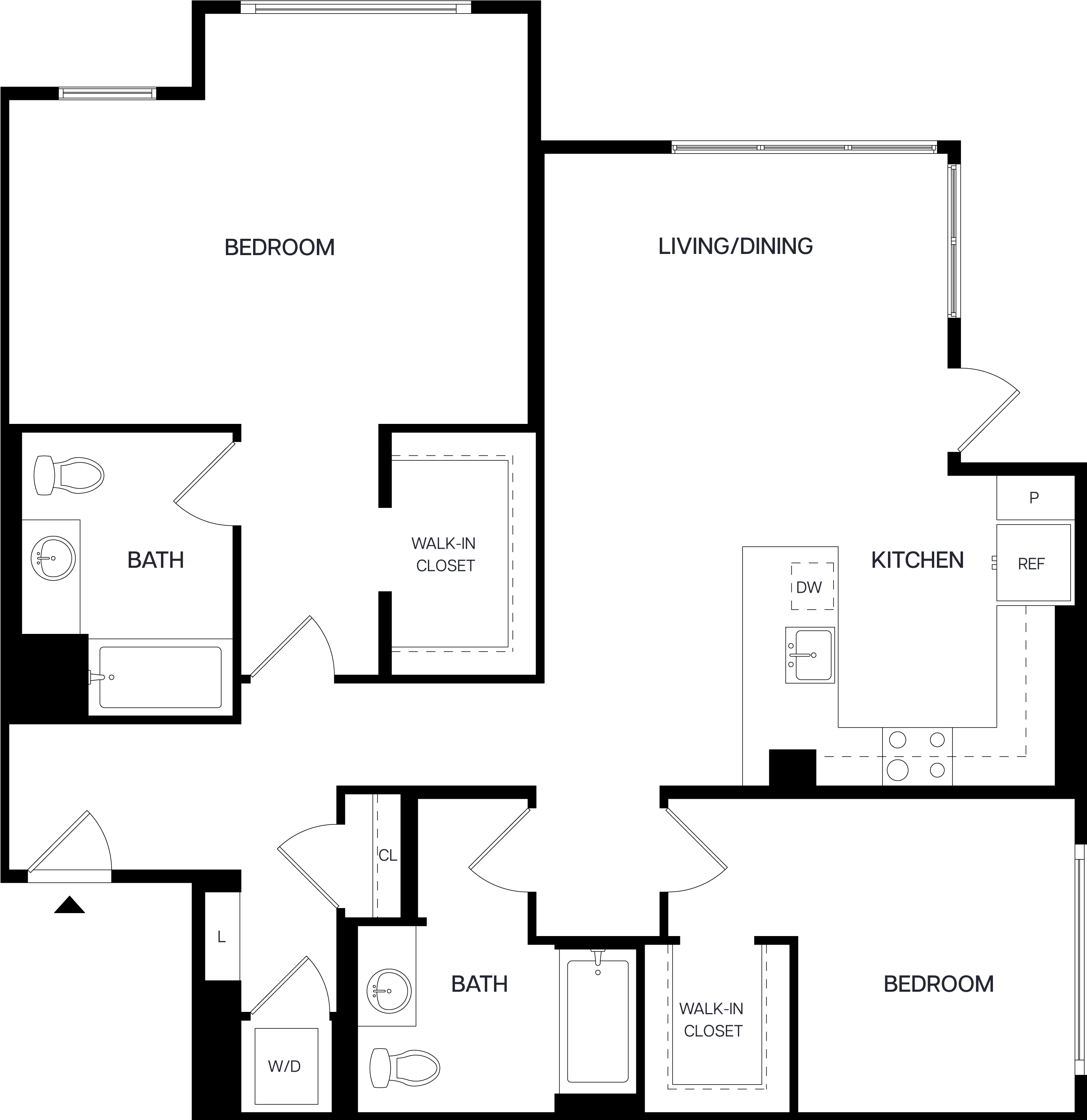 Floor Plan Image of Apartment Apt 509