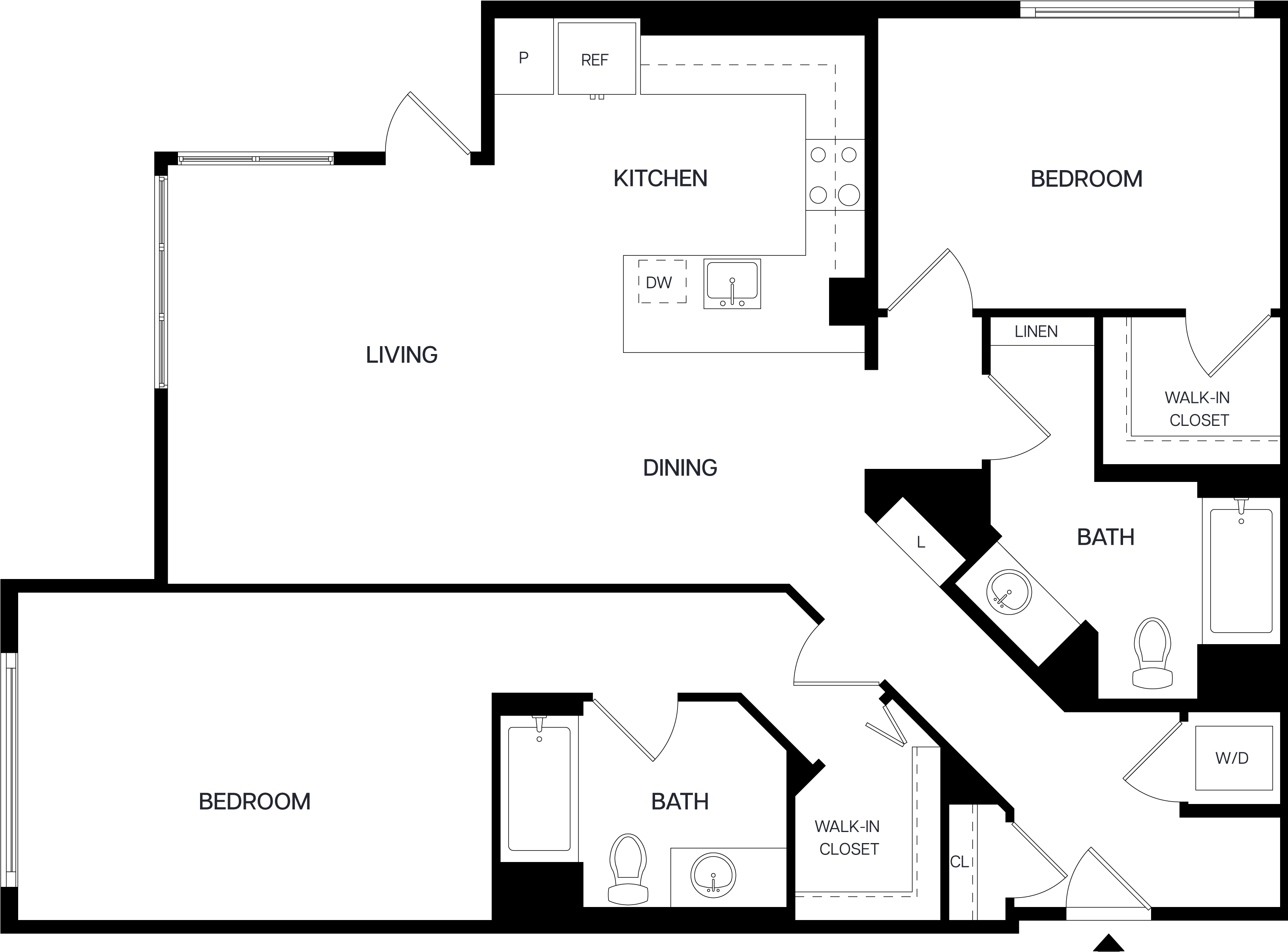 Floor Plan Image of Apartment Apt 401