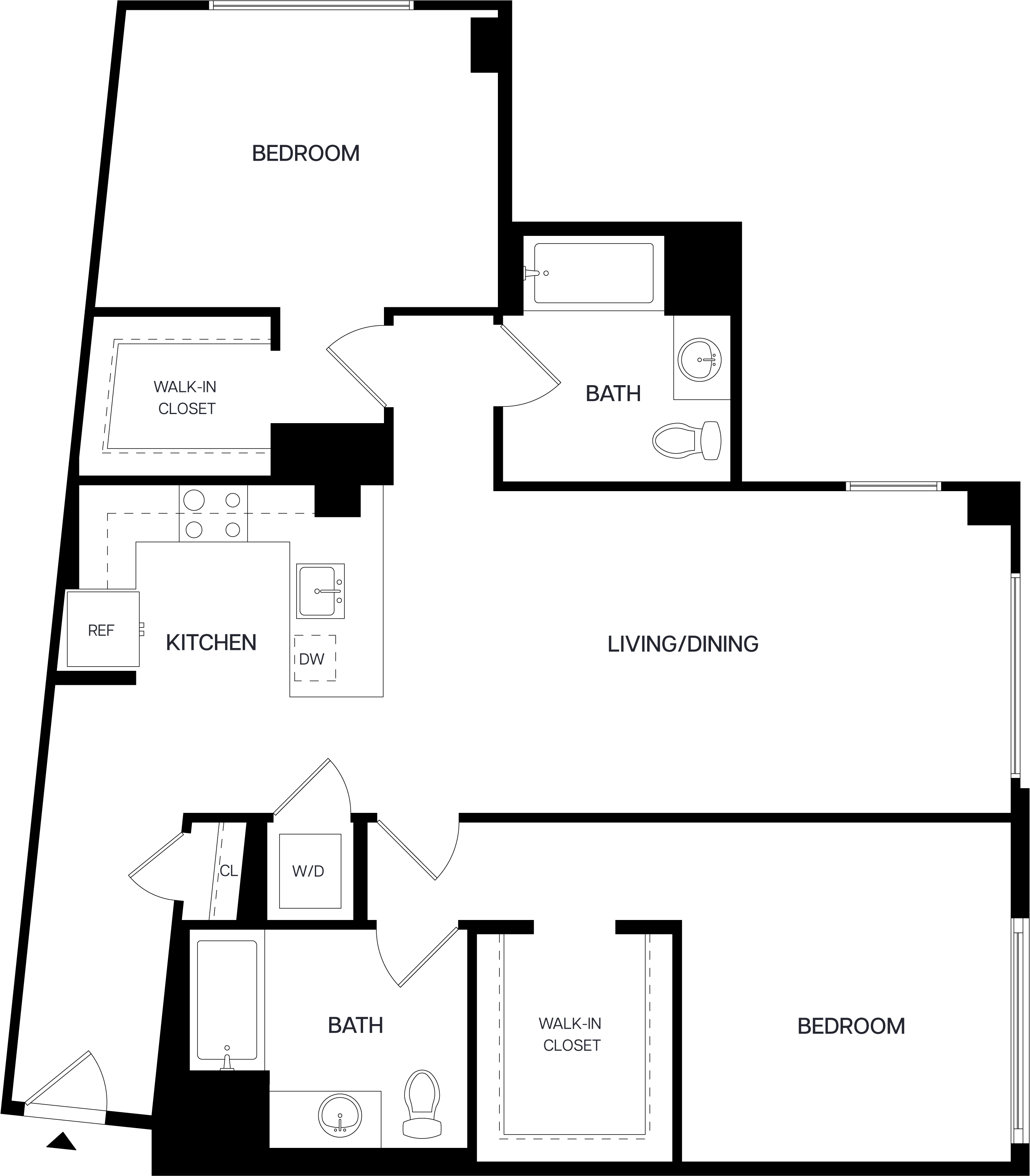 Floor Plan Image of Apartment Apt 210