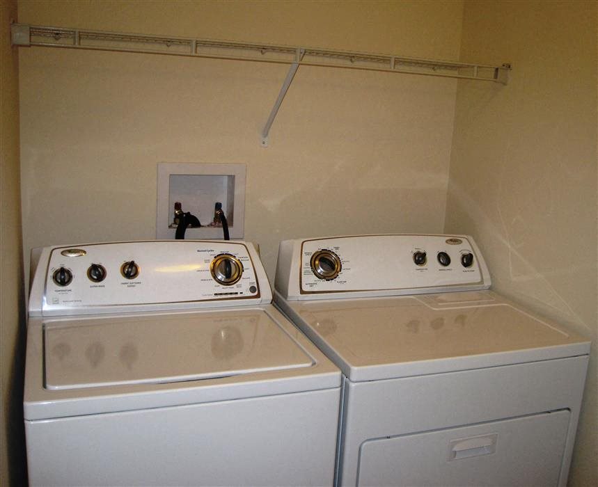 In-unit Washer and Dryer