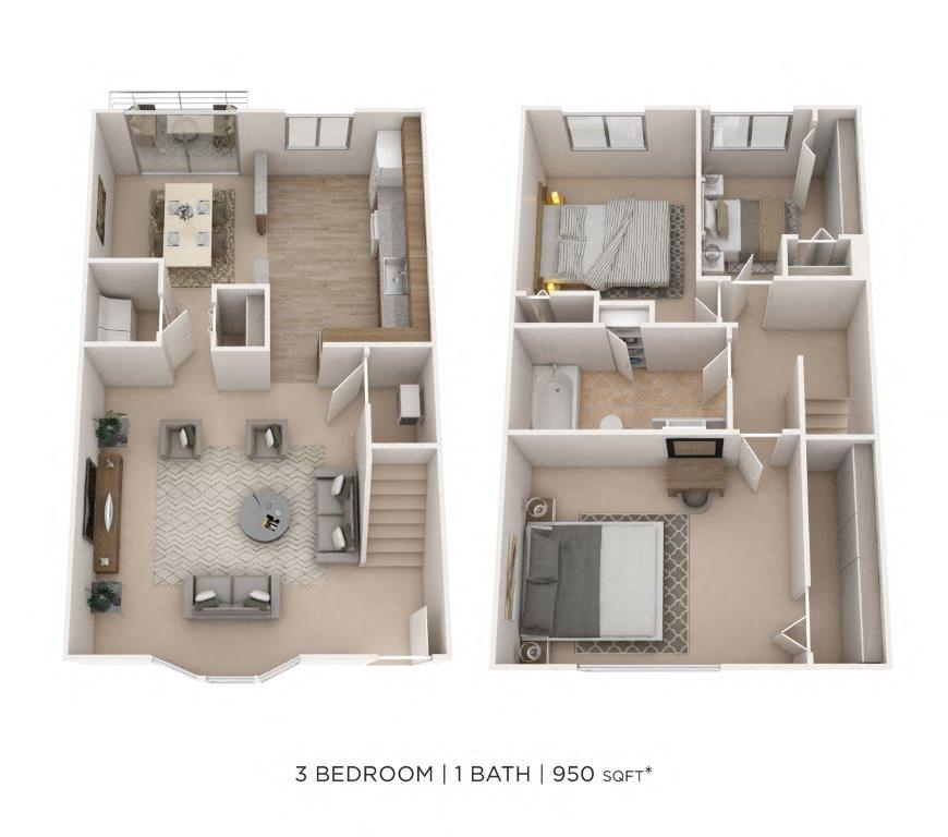 Cedar Gardens and Towers Apartments & Townhomes 11 of 11