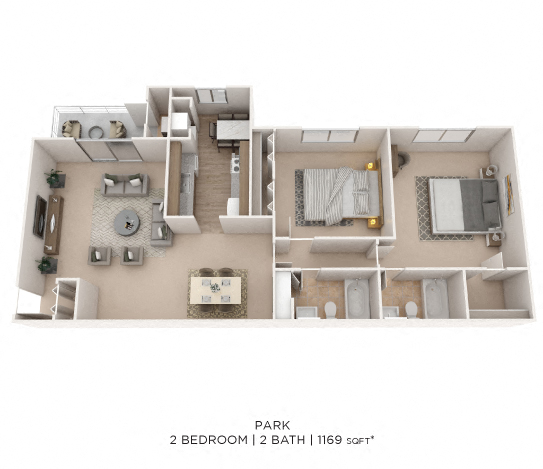 Cedar Gardens and Towers Apartments & Townhomes 7 of 11