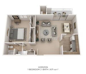 Cedar Gardens and Towers Apartments & Townhomes 3 of 11