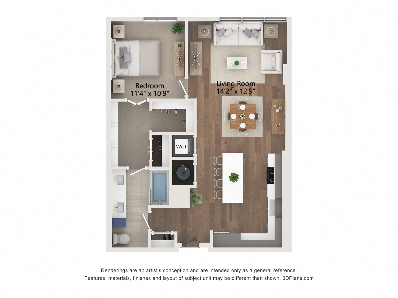 A14 floor plan