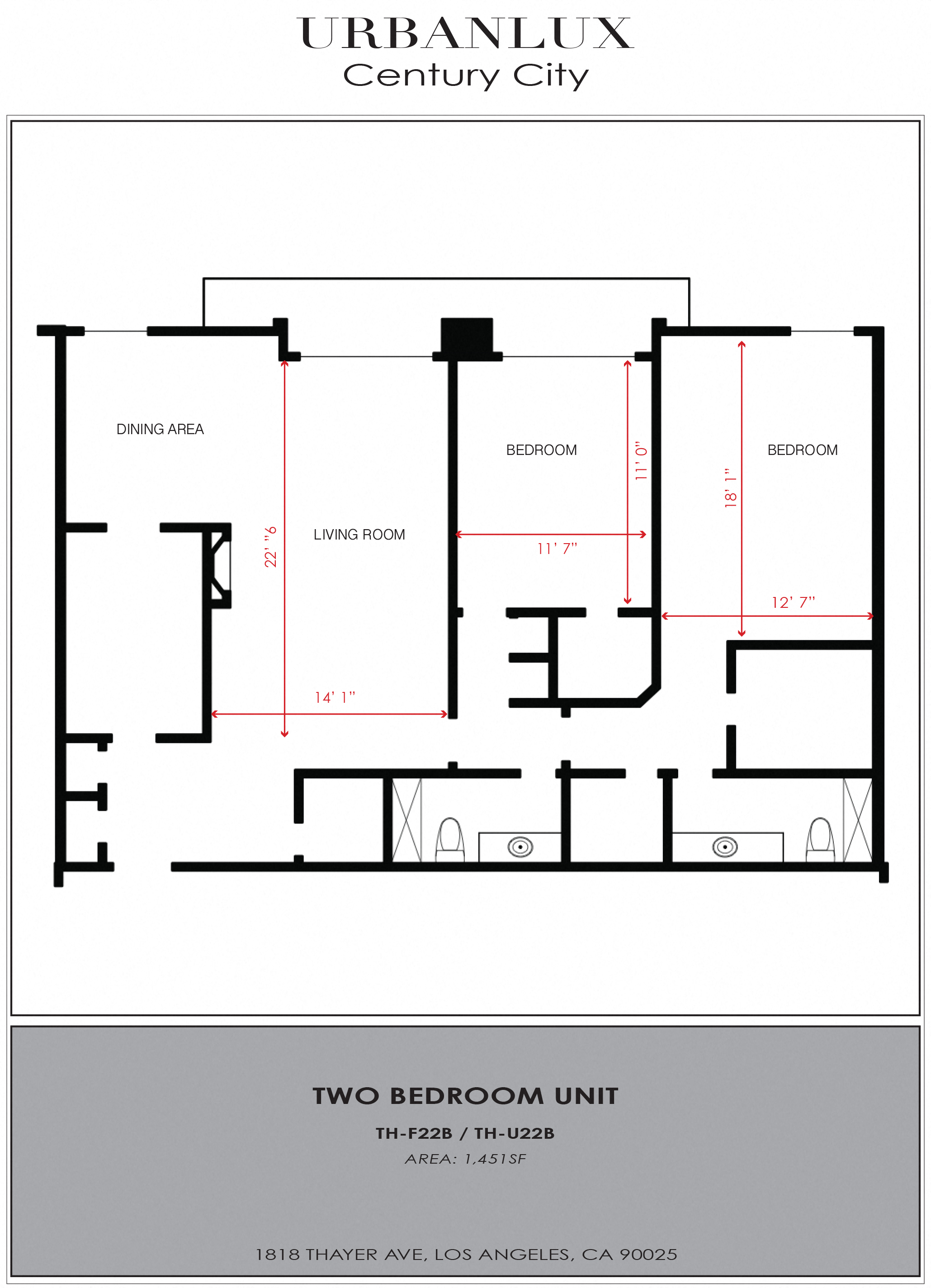 Suite A Floorplan